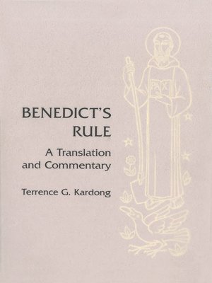 cover image of Benedict's Rule